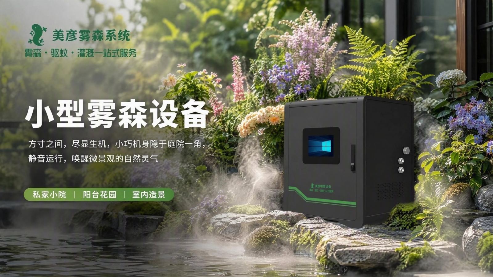肇庆花园庭院驱蚊系统